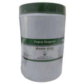 Yograj Guggulu 500gm by Dhanvantari, Useful in Rheumatic Disease