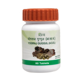 YOGRAJ GUGGUL (80 TABLETS) by patanjali