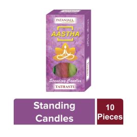AASTHA TATHASTU STANDING CANDLE (32 GM) by patanjali