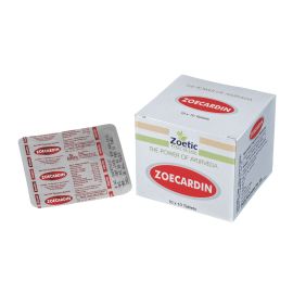 ZOECARDINE TABLETS - 100 TAB Natural way to improve cholesterol & blood pressure