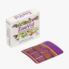 ZoeVid – 30 Tablets | Natural Antiviral & Analgesic Ayurvedic Formula
