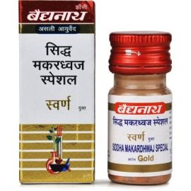 Baidyanath SIDDHA MAKARDHAWAJ Special With Gold (S.M.A.Y.) 25tab